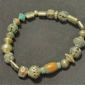 Handmade Bohemian Beaded Bracelet